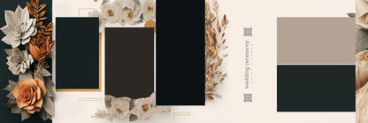 40 PREIMIUM WEDDING ALBUM PSD COLLECTION PACK