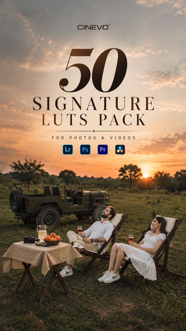 50 Signature lut’s Pack (cube file)